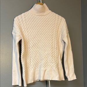 Truth Women's Cream Cable Knit Sweater
